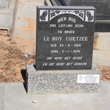 COETZEE Le Roy 1956-1978