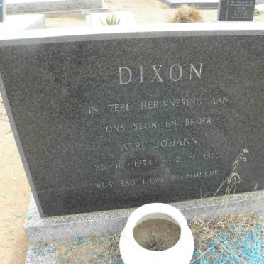 DIXON Atri Johann 1953-1976