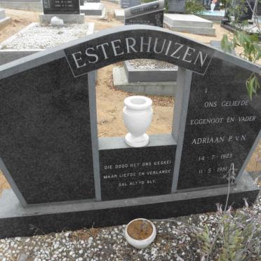 ESTERHUIZEN Adriaan P. v.N. 1923-1981