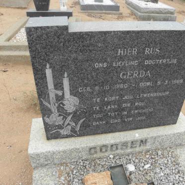 GOOSEN Gerda 1960-1969