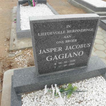 GAGIANO Jasper Jacobus 1938-2006