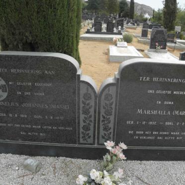 HEEVER Cornelius Johannes, van den 1919-1970 &amp; Marshalla 1932-1997