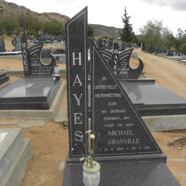 HAYES Michael Granville 1925-1991