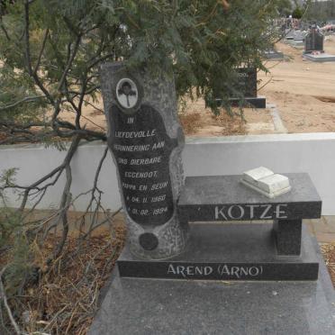 KOTZE Arend 1960-1994