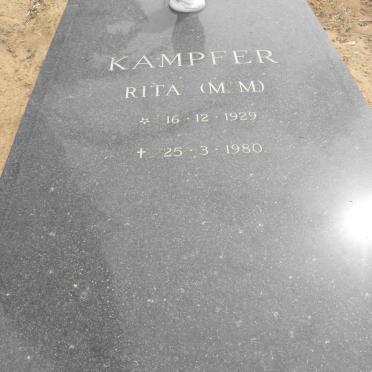 KAMPFER Rita 1929-1980