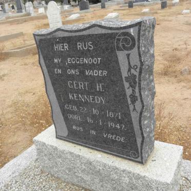 KENNEDY Gert H. 1871-1947