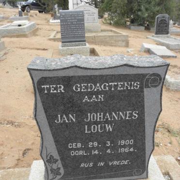 LOUW Jan Johannes 1900-1964