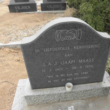 MAASS J.A.J. 1901-1974