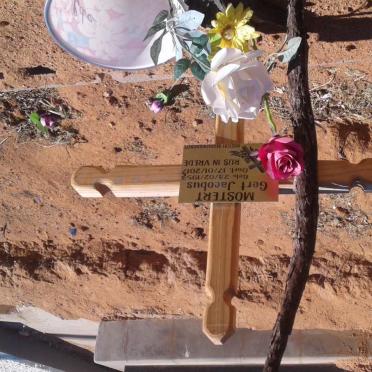 MOSTERT Gert Jacobus 1953-2017