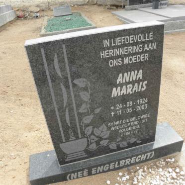 MARAIS Anna nee ENGELBRECHT 1924-2003