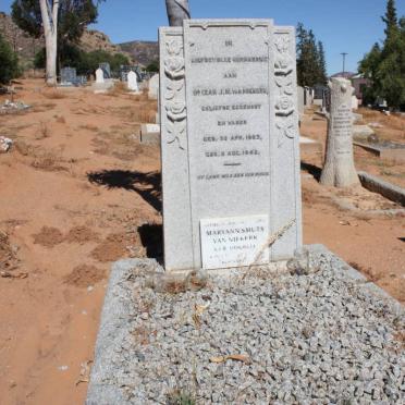 NIEKERK  Izak J.M., van 1903-1942 &amp; Maryann Smuts DOUBELL 1904-1998