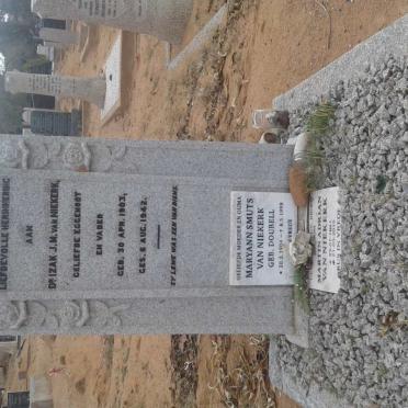 NIEKERK Izak J.M., van 1903-1942 &amp; Maryann Smuts DOUBELL 1904-1998 :: VAN NIEKERK Martin Adrian 1941-2015