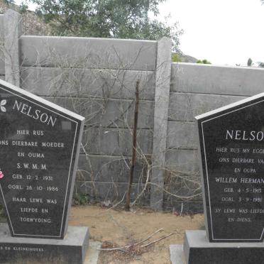 NELSON Willem Hermanus 1915-1981 &amp; S.W.M.M. 1931-1986
