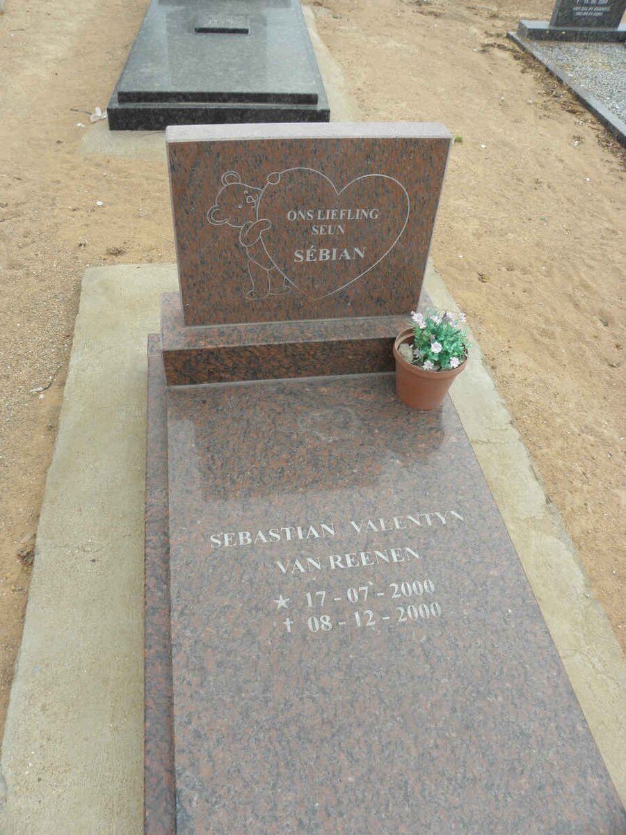 REENEN Sebastian Valentyn, van 2000-2000