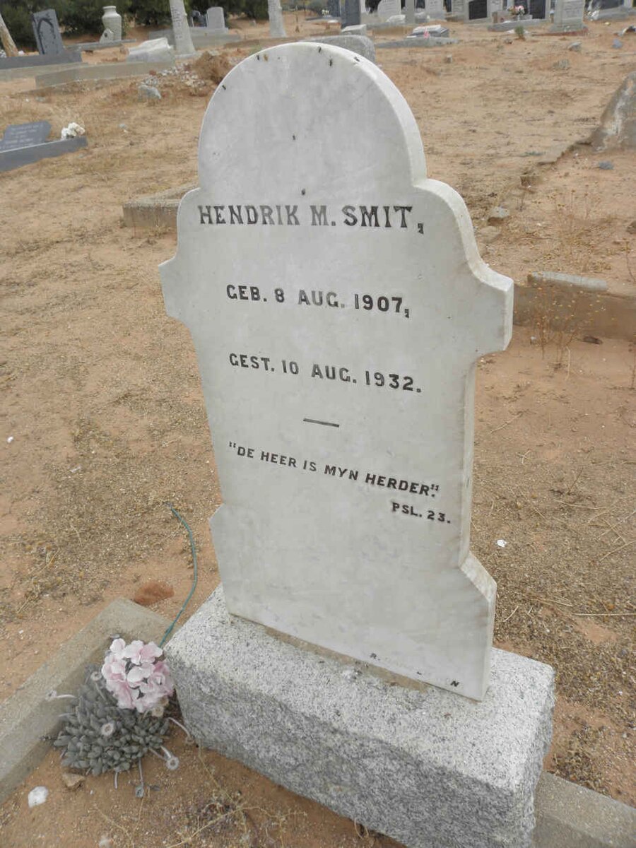 SMIT Hendrik M. 1907-1932