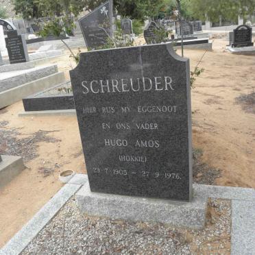 SCHREUDER Hugo Amos 1905-1976