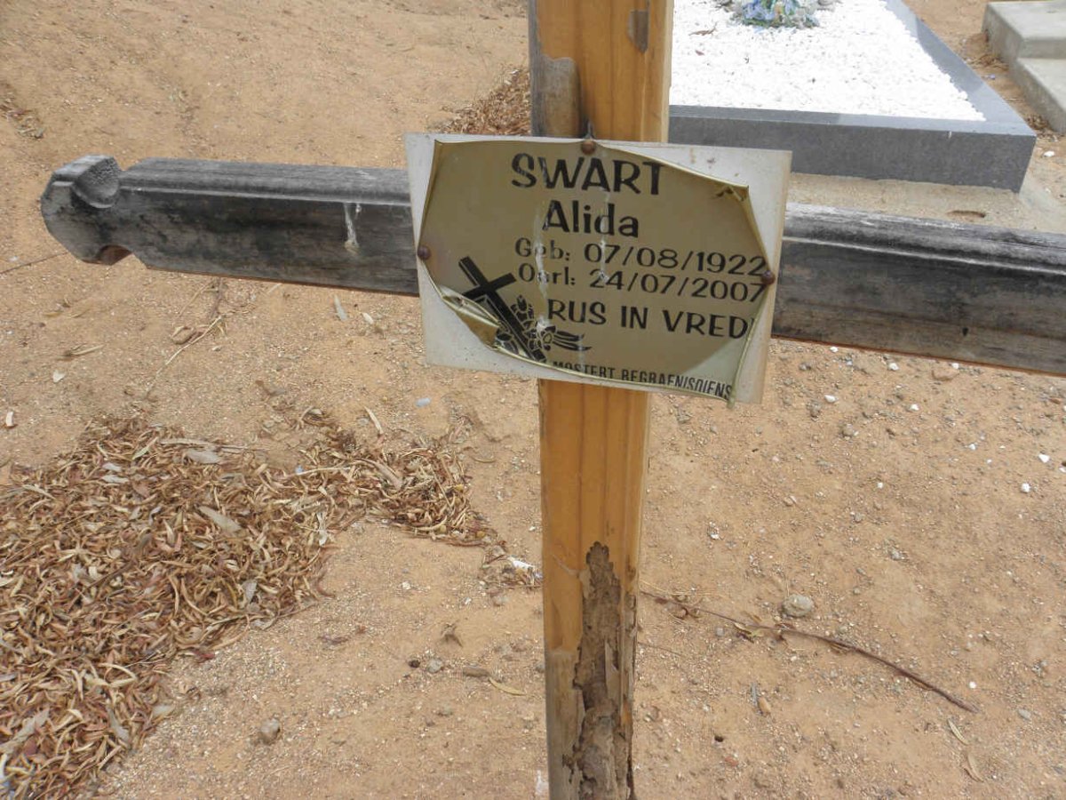 SWART Alida 1922-2007