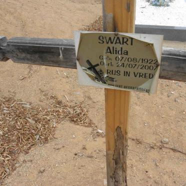 SWART Alida 1922-2007