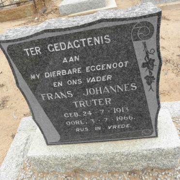 TRUTER Frans Johannes 1913-1966
