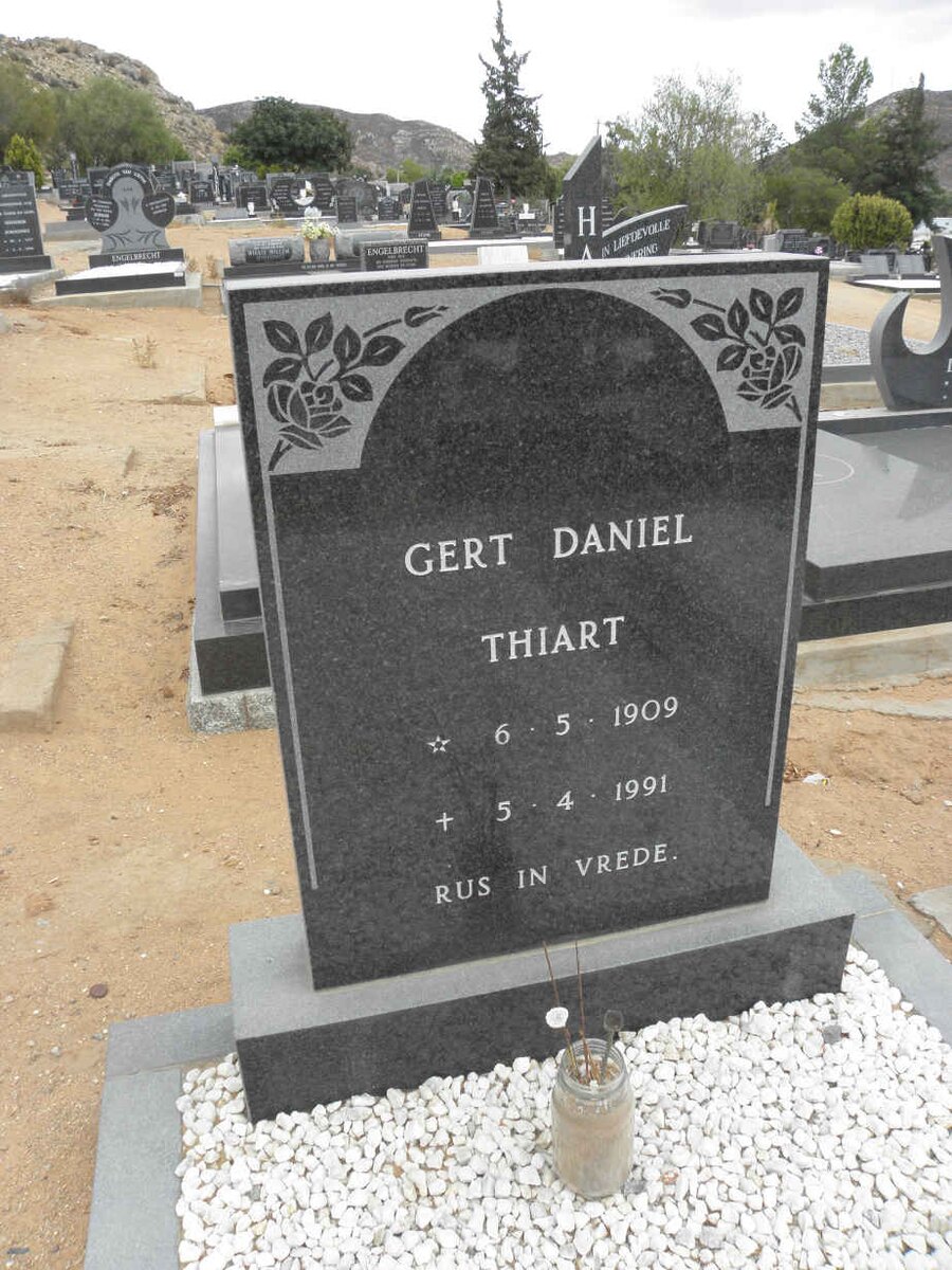 THIART Gert Daniel 1909-1991