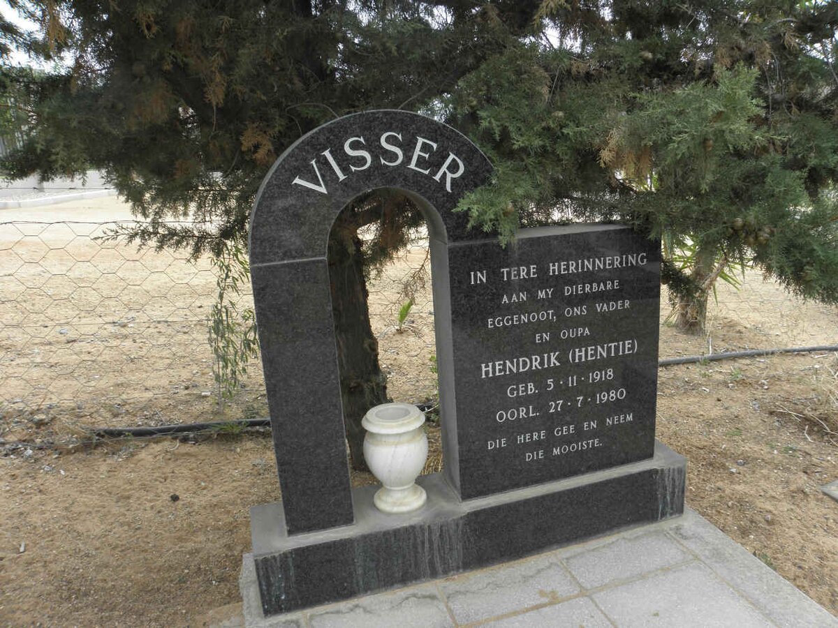 VISSER Hendrik 1918-1980