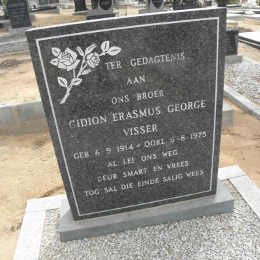 VISSER Gidion Erasmus George 1914-1975