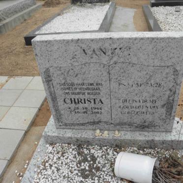 ZYL Christa, van 1944-2002