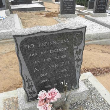 ZYL A.J., van 1897-1970