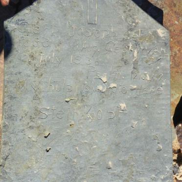 JOSEPH Gert 1883-1936