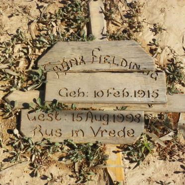 FIELDING Frank 1915-1998