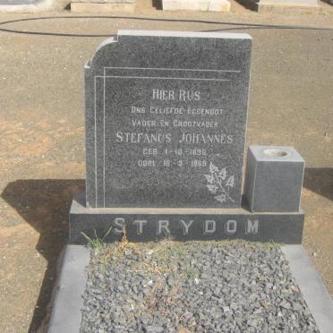 STRYDOM Stefanus Johannes 1898-1969