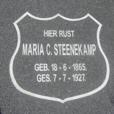 STEENEKAMP Jacob R. 1868-1922 &amp; Maria C. 1865-1927