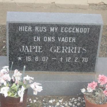 GERRITS Japie 1907-1970