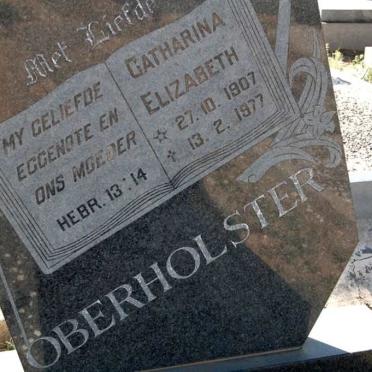 OBERHOLSTER Catharina Elizabeth 1907-1977