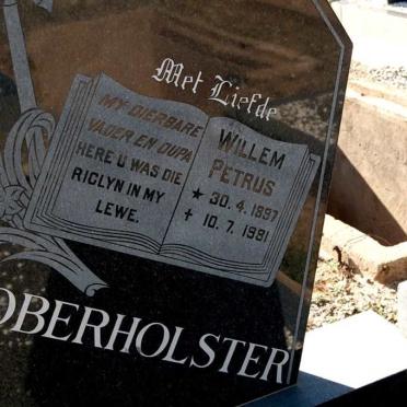 OBERHOLSTER Willem Petrus 1897-1981