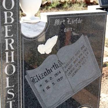 OBERHOLSTER Elizabeth A. 1914-1991