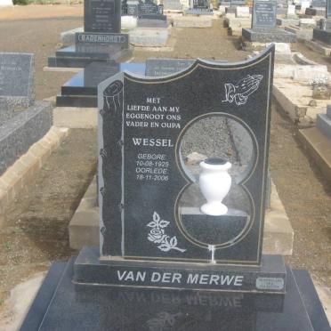 MERWE Wessel, van der 1925-2006
