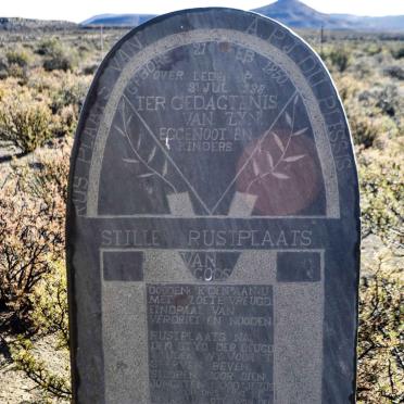 Northern Cape, SUTHERLAND district, Kruis Rivier 89, Kruisrivier, farm cemetery