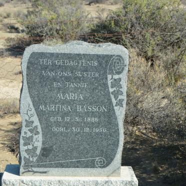 BASSON Maria Martina 1886-1956