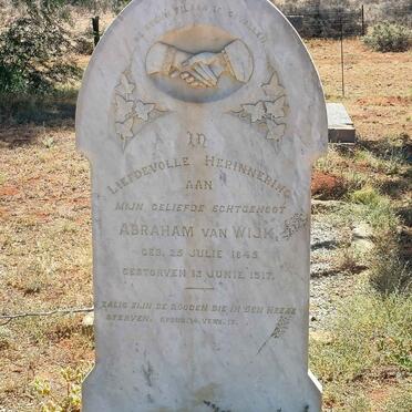 WIJK Abraham, van 1845-1917