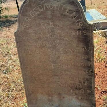 WYK Nicolaas Petrus, van 1823-1887