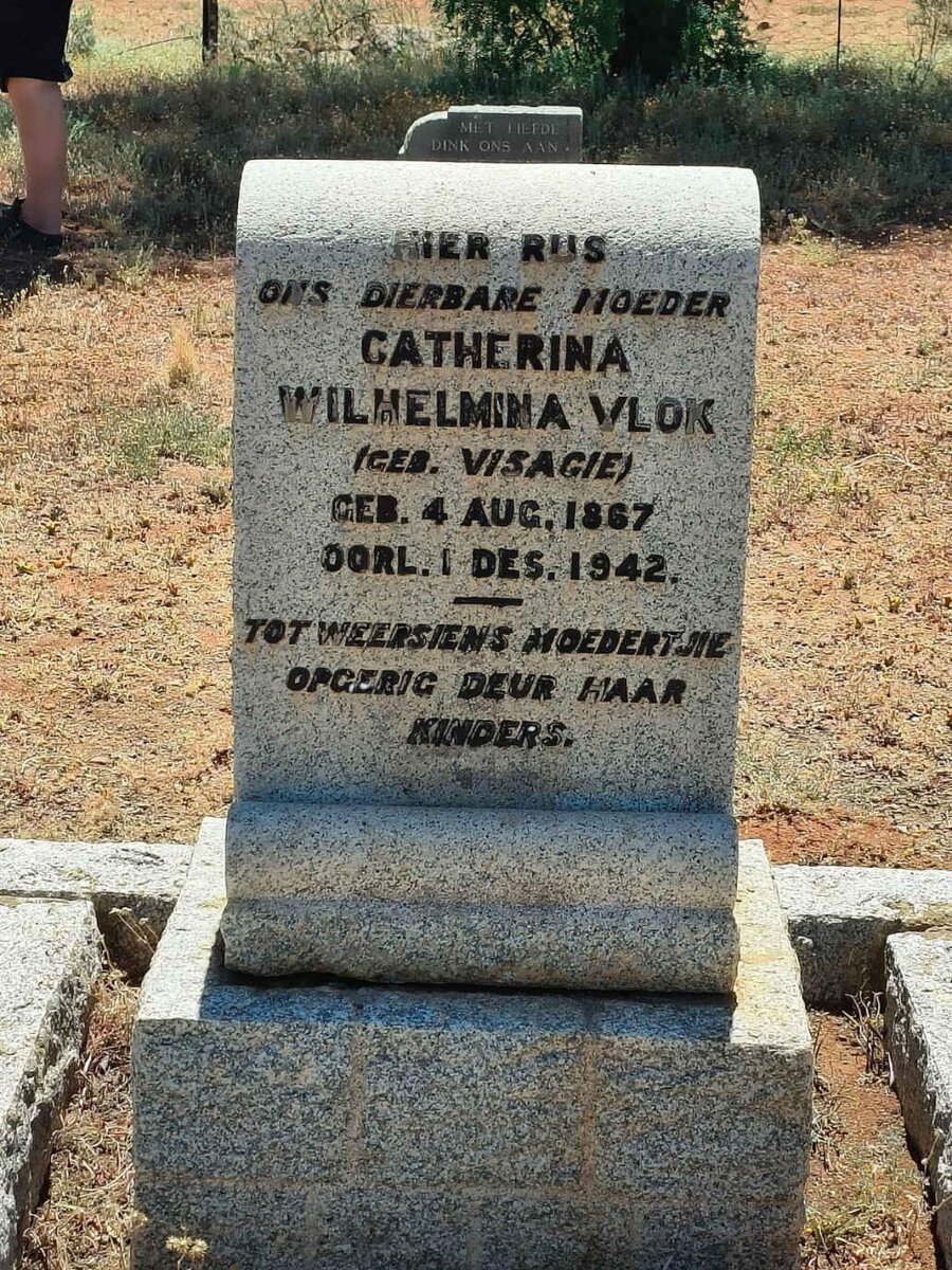 VLOK Catherina Wilhelmina nee VISAGIE 1867-1942
