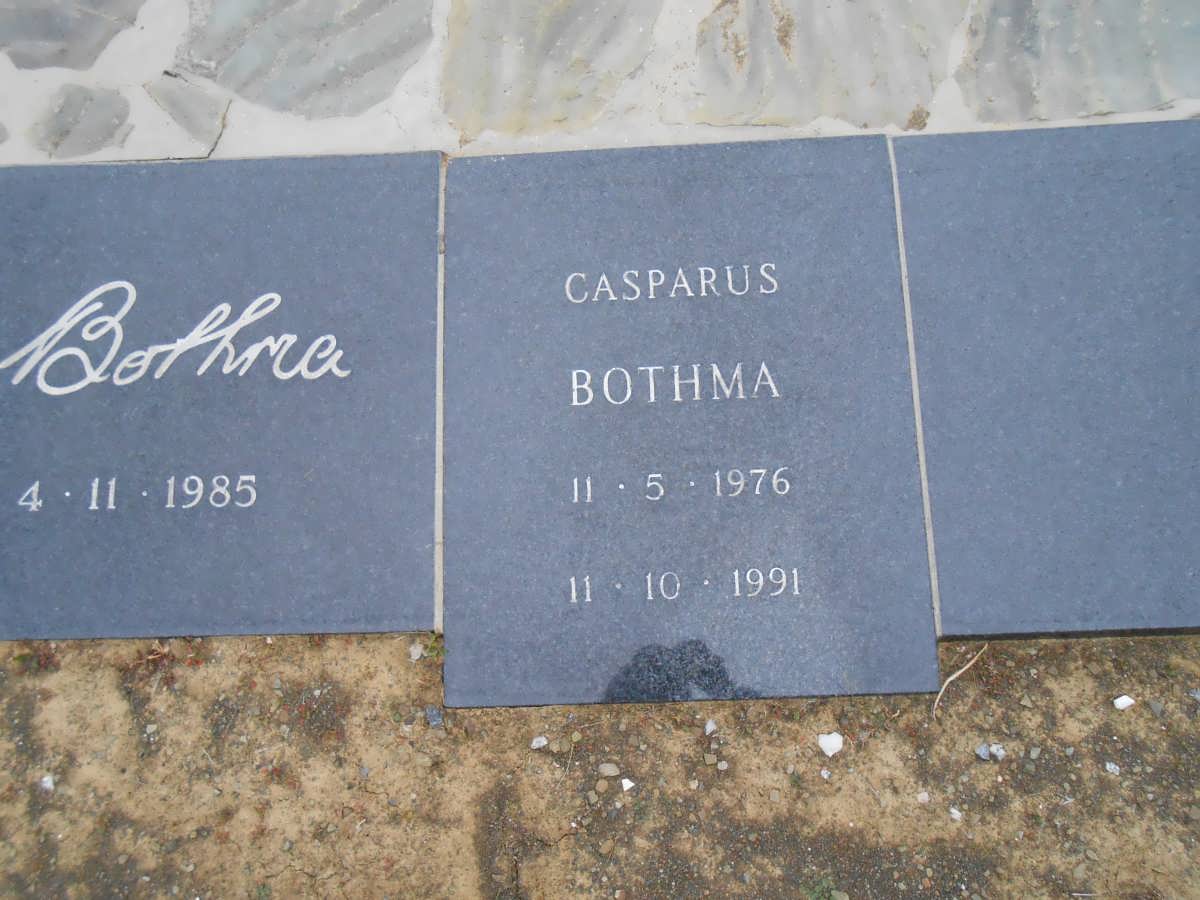 BOTHMA Casparus 1976-1991