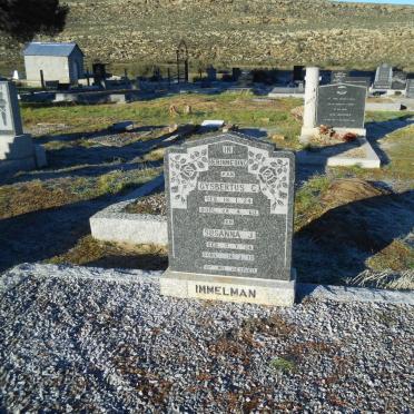 IMMELMAN Gysbertus C. 1924-1960 &amp; Susanna J 1928-2010
