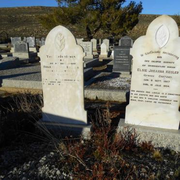 KEULDER Dekker ? &amp; Elsie Johanna COETZEE 1867-1934