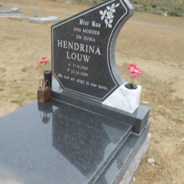 LOUW Hendrina 1933-2009