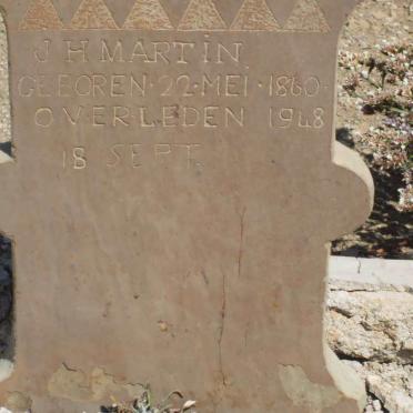 MARTIN J.H. 1860-1948