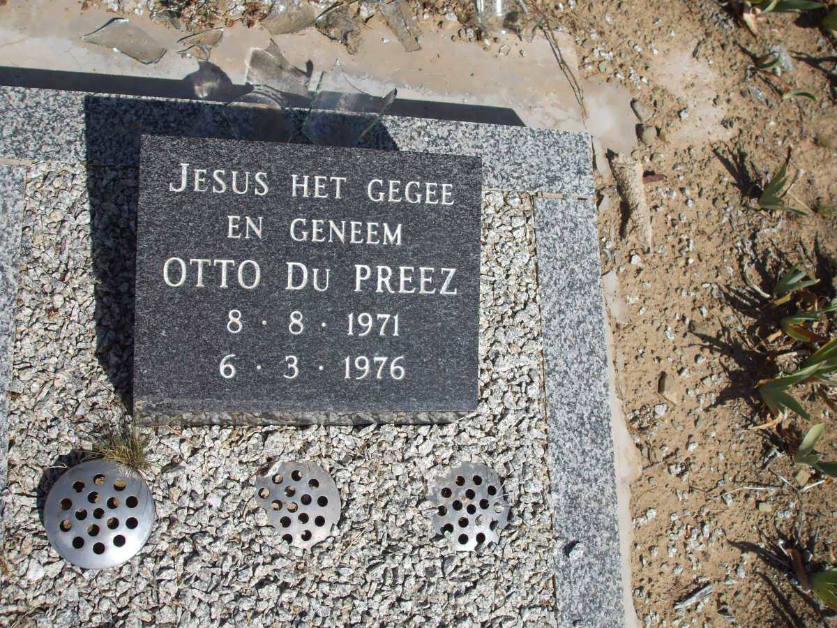 PREEZ Otto, du 1971-1976