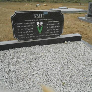 SMIT G.W. 1923-1997 &amp; A.C. 1932-2010