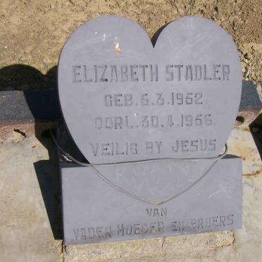 STADLER Elizabeth 1952-1956